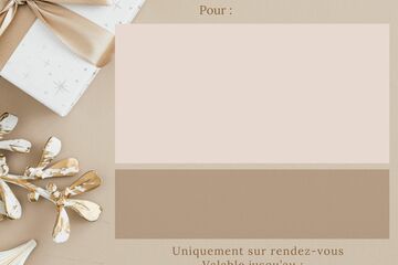 BON CADEAU POUR UNE SEANCE PHOTO